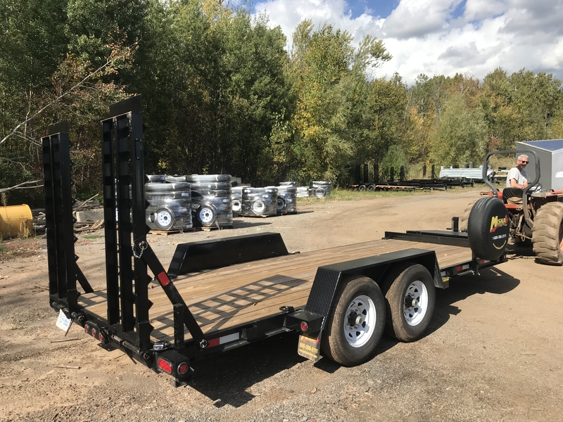 Cargo, Utility Trailers  2024 Miska 18' Lowbed Float Trailer Photo